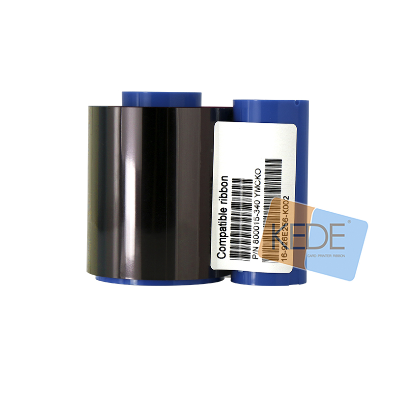 800015-340 YMCKO Compatible Ribbon For Zebra Eltron