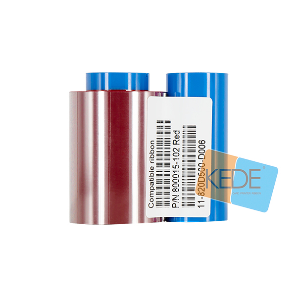 800015-102 Red Compatible Ribbon For Zebra Eltron