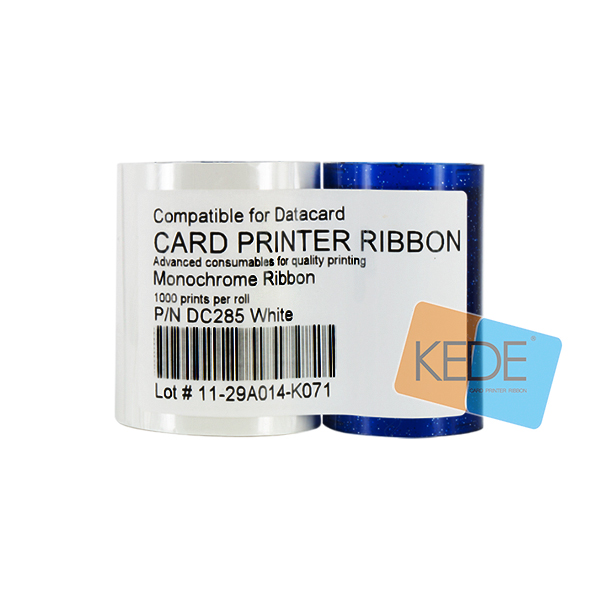 DC285W White Compatible Ribbon For Datacard SP/CP series